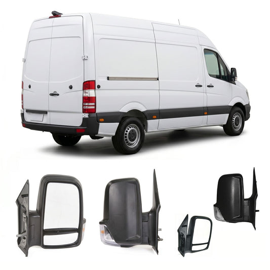 Manueller rechter Außenspiegel passend für Mercedes Sprinter & VW Crafter 2006-2018