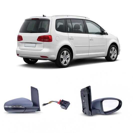 Elektrischer beheizter Außenspiegel RH passend für VW Touran 2010-2015