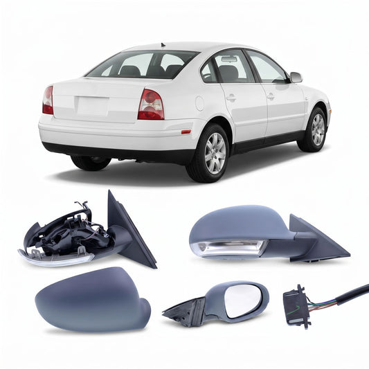 Außenspiegel RH elektrisch beheizt mit Lampe passend für VW Passat B5 2003-2005