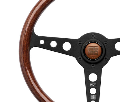 MOMO HERITAGE CIGAR Leder Hupenknopf