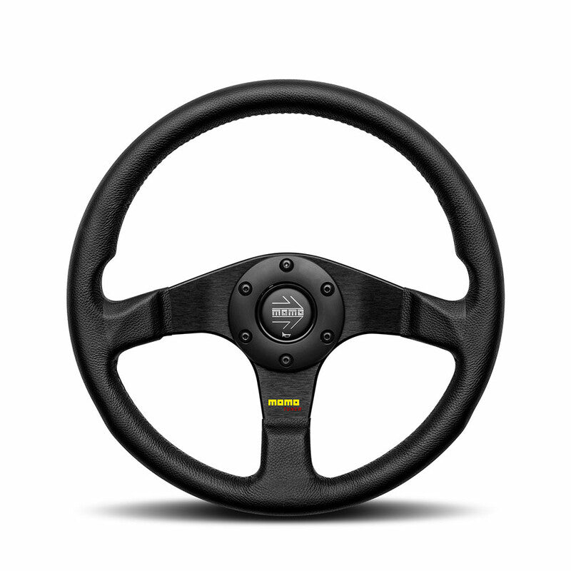 MOMO Sportlenkrad Tuner 320mm Glatteder schwarz/ Speichen schwarz