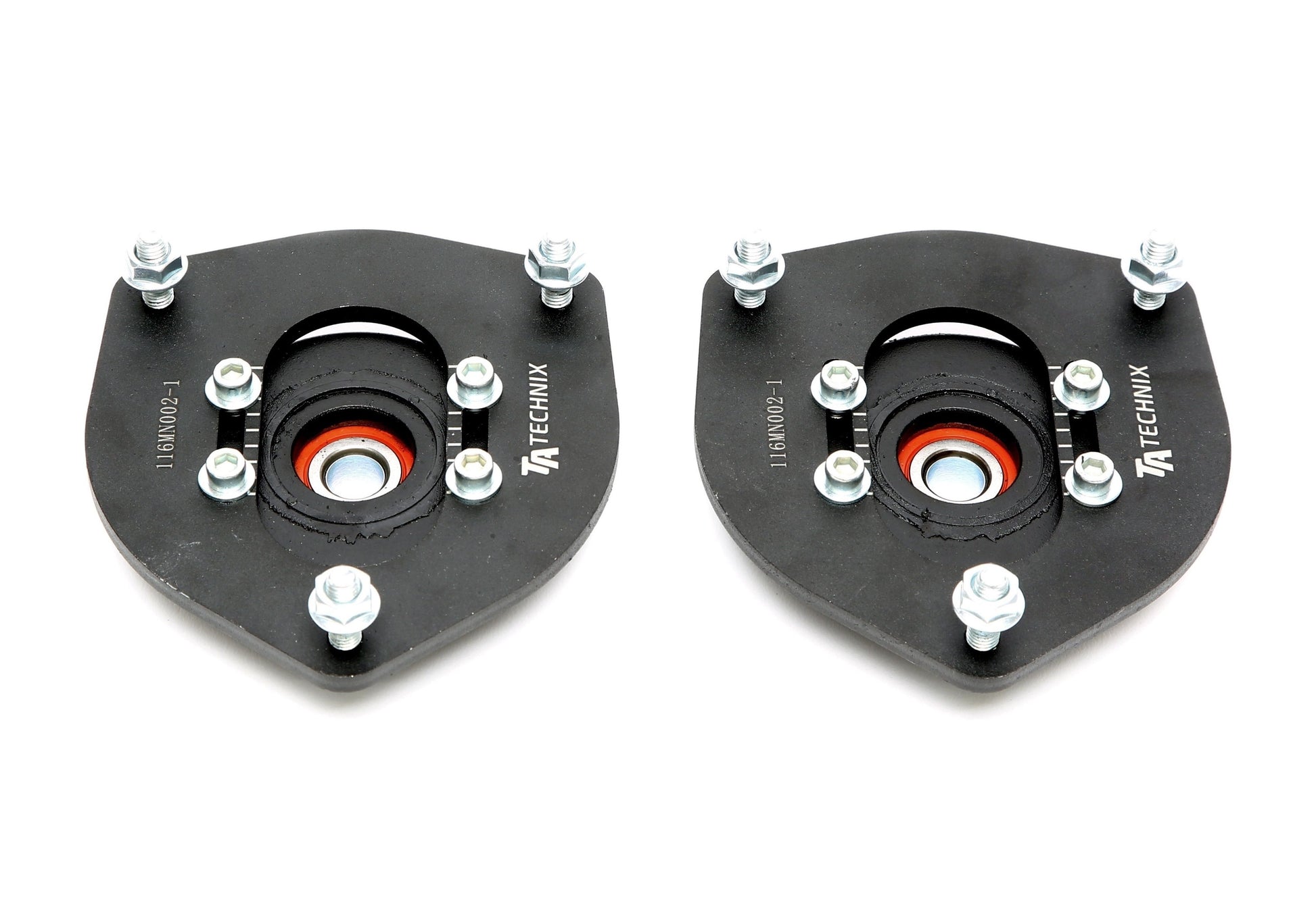 TA Technix verstärktes Domlager Set mit Sturzverstellung / Airride / Luftfahrwerk + Gewindefahrwerk / passend für BMW/Mini...