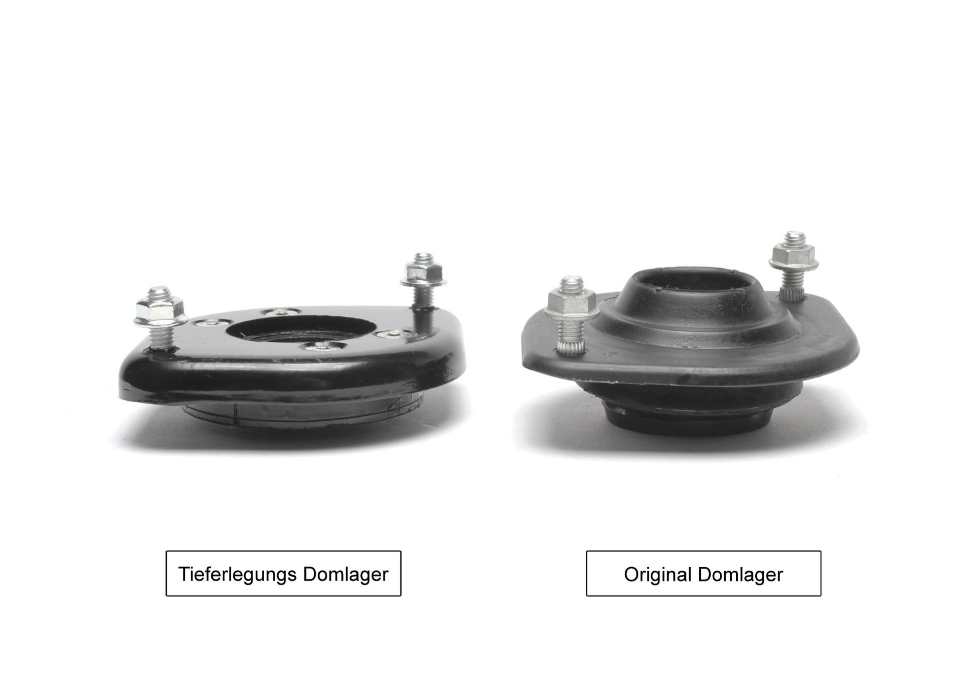 TA Technix Tieferlegungs-​Domlager Set / Vorderachse -25mm / Airride / Luftfahrwerk +Gewindefahrwerk / passend für Opel Co...