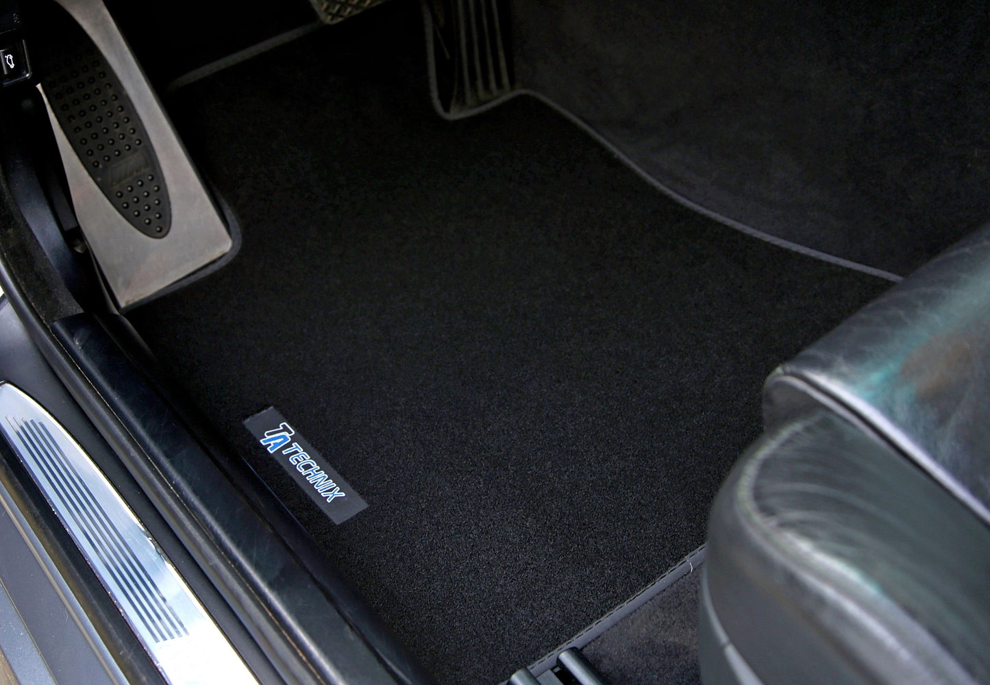 TA Technix Fußmatten Set mit Logo passend für VW Passat Typ 3B/3BG