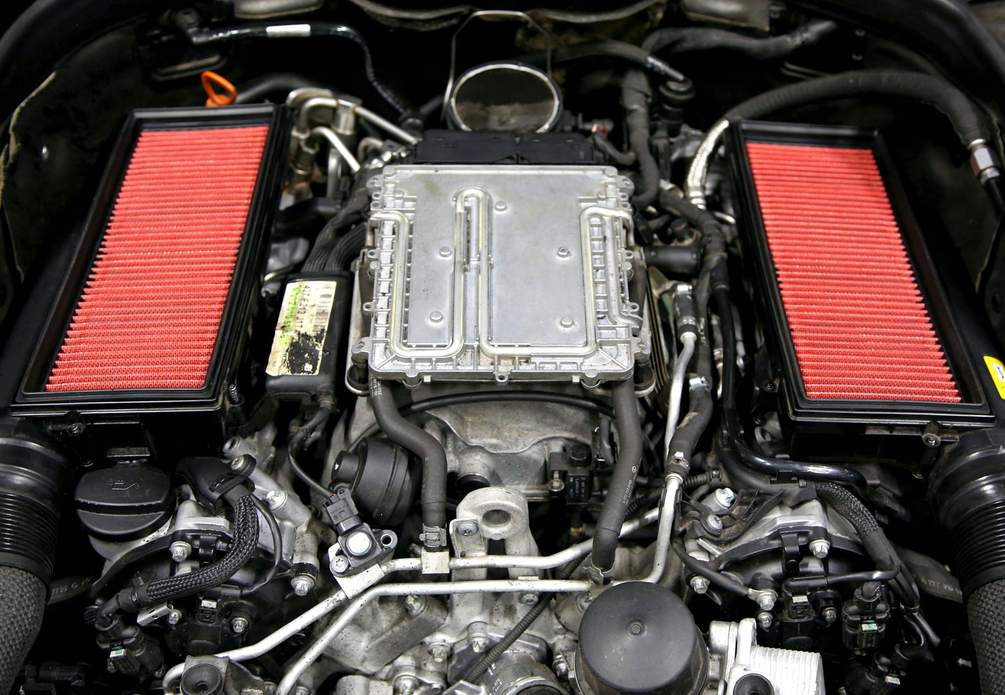 TA Technix Sportluftfilter passend für Mercedes Benz C-​Klasse / E-​Klasse / S-​Klassse / G-​Klasse / M-​Klasse / SL-​Klas...
