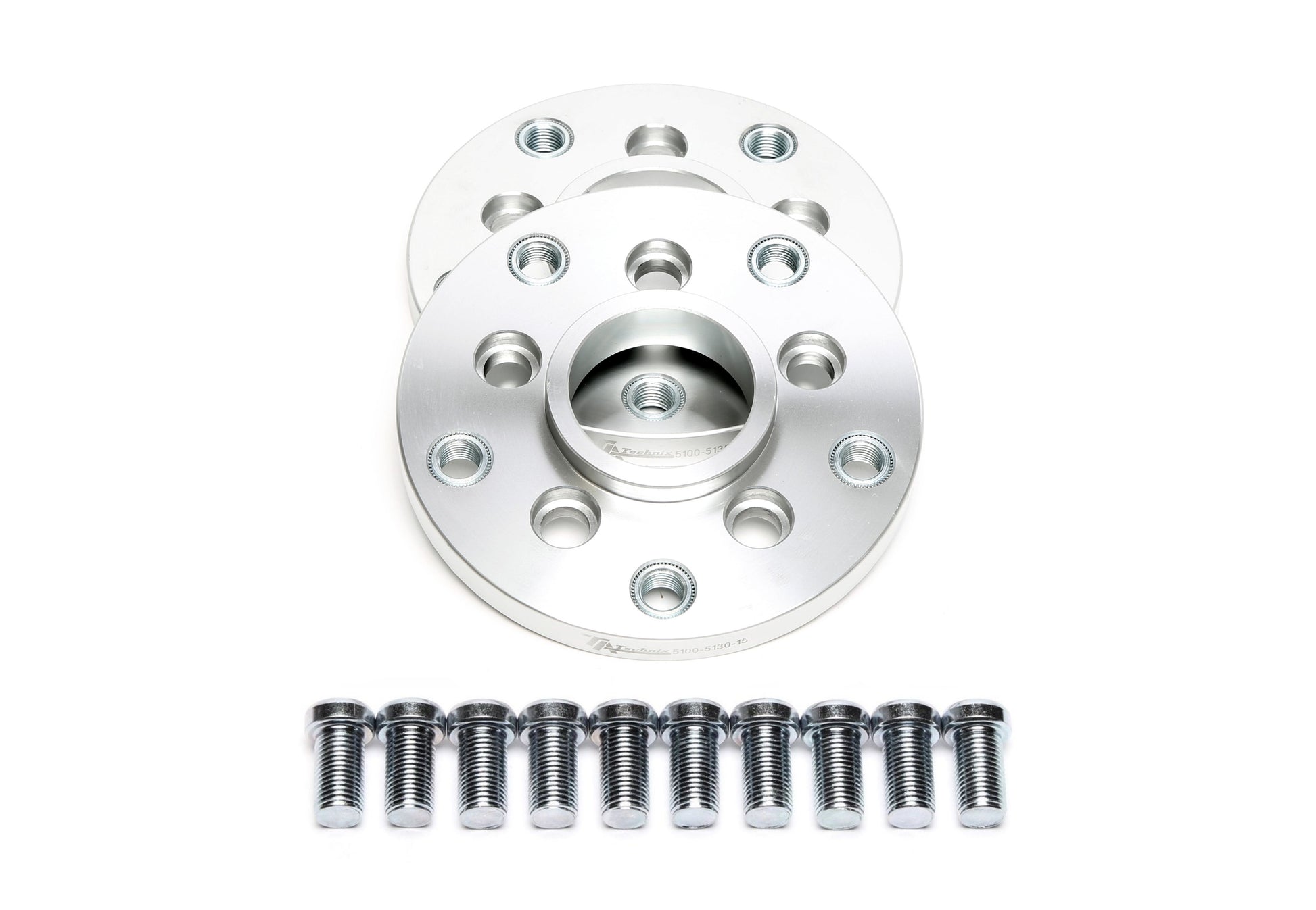 TA Technix Lochkreisadapterset 15mm pro Seite/30mm pro Achse/5x100 auf 5x130