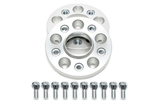 TA Technix Spurverbreiterungsset für OEM Radschrauben 20mm pro Seite/40mm pro Achse, LK 5x112, NLB 66,6-M12