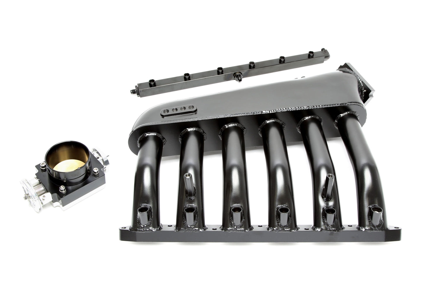 TA Technix Ansaugbrücken Set schwarz passend für BMW 3+5er Serie E36+E46+E34+E39 - Motorcode M50/52
