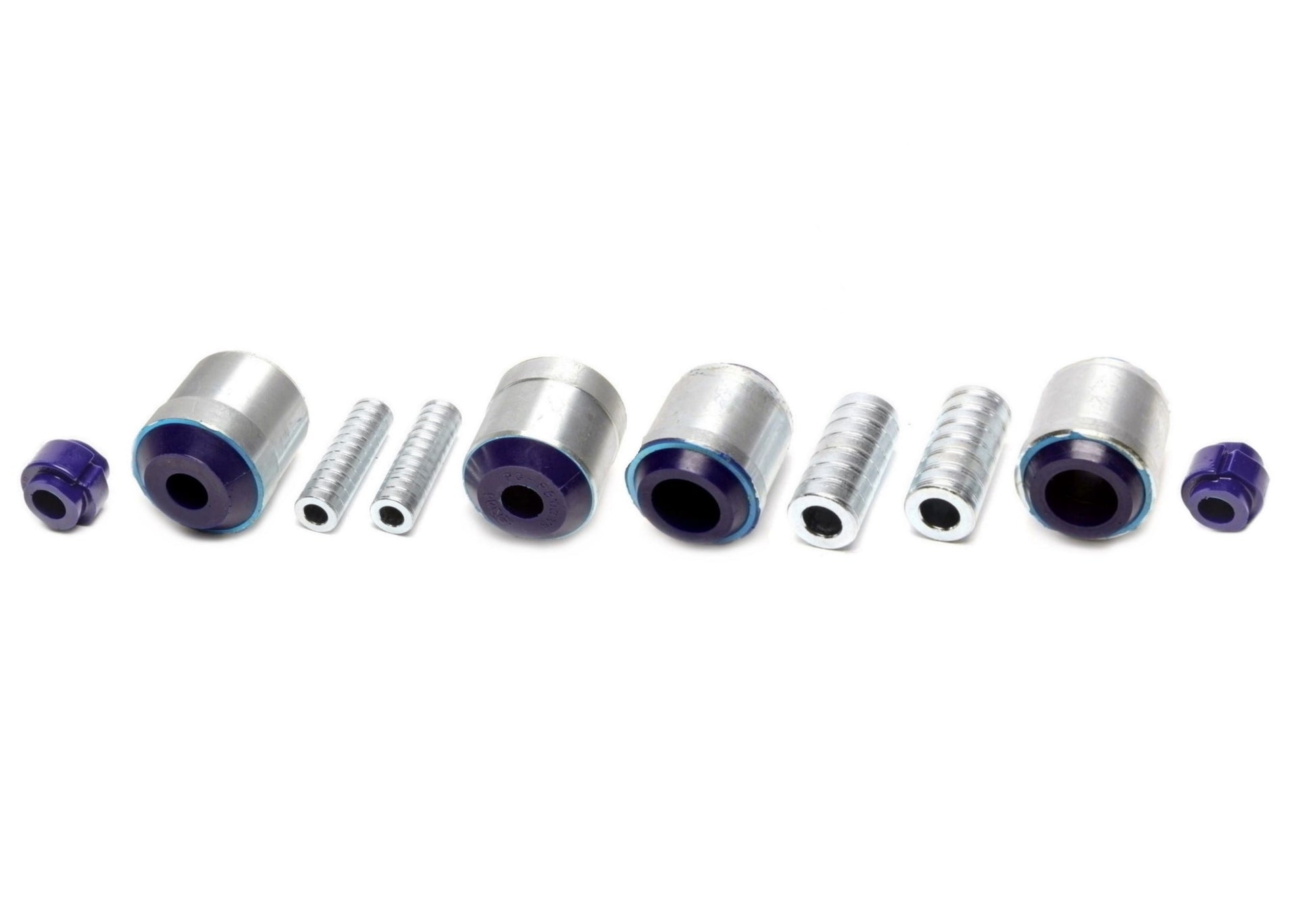 TA Technix PU-​Buchsen Kit 14-​teilig / Vorderachse mit Ø 29mm Stabi / passend für Audi A4 (8E) / A4 Cabriolet (8H)