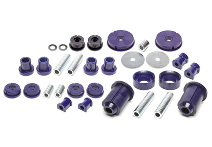 TA Technix PU-​Buchsen Kit 37-​teilig / Vorderachse+Hinterachse / Vorderachse mit Ø 19mm Stabi / Hinterachse mit Ø 18mm St...