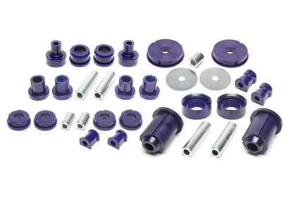 TA Technix PU-​Buchsen Kit 37-​teilig / Vorderachse+Hinterachse / Vorderachse mit Ø 19mm Stabi / M3 Exzenter / Hinterachse...