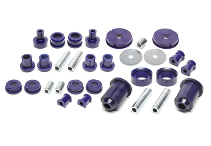 TA Technix PU-​Buchsen Kit 37-​teilig / Vorderachse+Hinterachse / Vorderachse mit Ø 21mm Stabi / M3 Exzenter / Hinterachse...