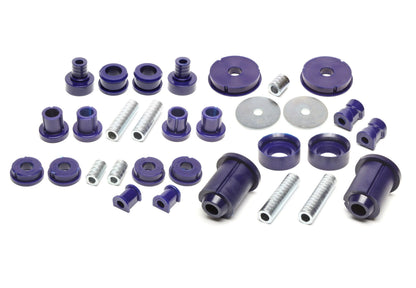 TA Technix PU-​Buchsen Kit 37-​teilig / Vorderachse+Hinterachse / Vorderachse mit Ø 21mm Stabi / M3 Exzenter / Hinterachse...