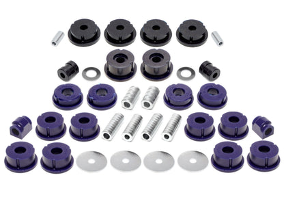 TA Technix PU-​Buchsen Kit 38-​teilig / Vorderachse+Hinterachse / Vorderachse mit Ø 23mm Stabi / Hinterachse mit Ø 20mm St...