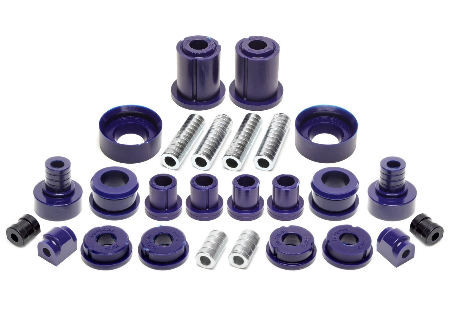 TA Technix PU-​Buchsen Kit 32-​teilig / Vorderachse+Hinterachse / Vorderachse mit Ø 25mm Stabi / M3 Exzenter / Hinterachse...