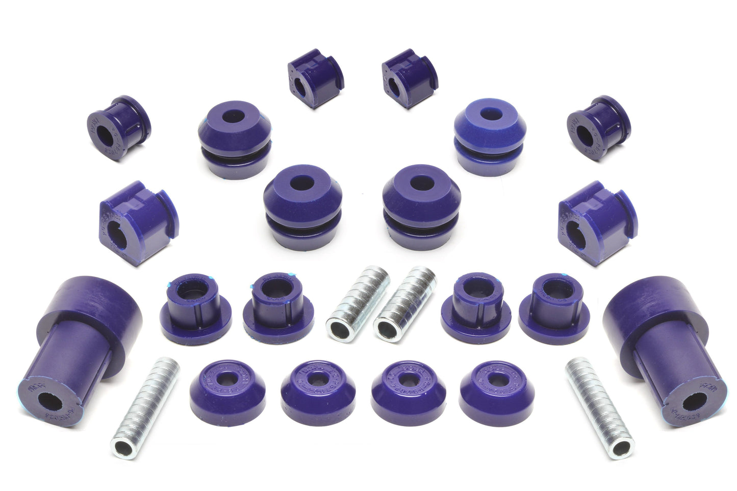 TA Technix PU-​Buchsen Kit 24-​teilig / VA+ Hinterachse passend für VW Corrado / Golf II / Jetta II / Seat Toledo I