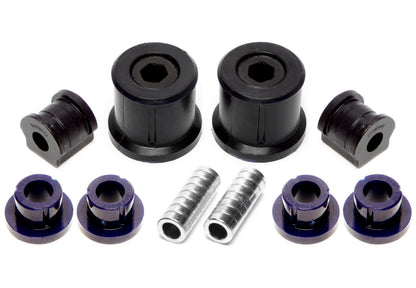 TA Technix PU-​Buchsen Kit 10-​teilig / Vorderachse mit Stabi 18mm / passend für Seat Ibiza, Cordoba (6L)/ Skoda Fabia, Ro...