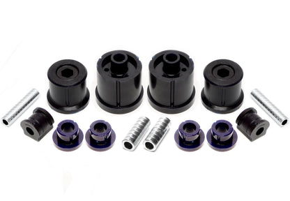 TA Technix PU-​Buchsen Kit 14-​teilig / Vorderachse mit Stabi 16mm +HA Ø =72mm / passend für Seat Ibiza, Cordoba (6L)/ Sko...