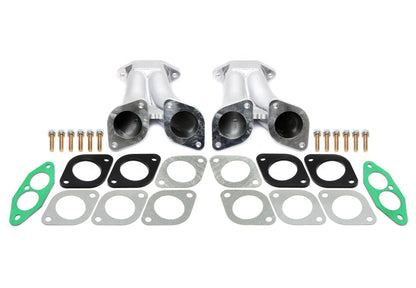 TA Technix Ansaugbrücke passend für 2x Weber 40, 44 IDF Doppelvergaser / Dellorto DRLA Doppelvergaser passend an VW Typ 1 ...