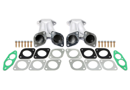 TA Technix Ansaugbrücke passend für 2x Weber 40, 44 IDF Doppelvergaser / Dellorto DRLA Doppelvergaser passend an VW Typ 1 ...