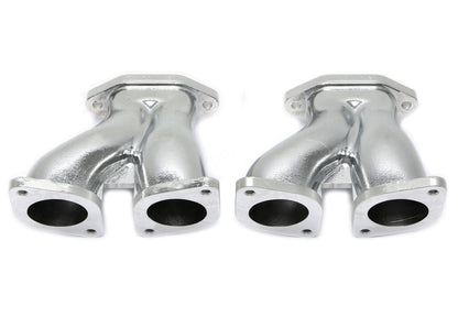 TA Technix Ansaugbrücke passend für 2x Weber 40, 44 IDF Doppelvergaser / Dellorto DRLA Doppelvergaser passend an VW Typ 1 ...