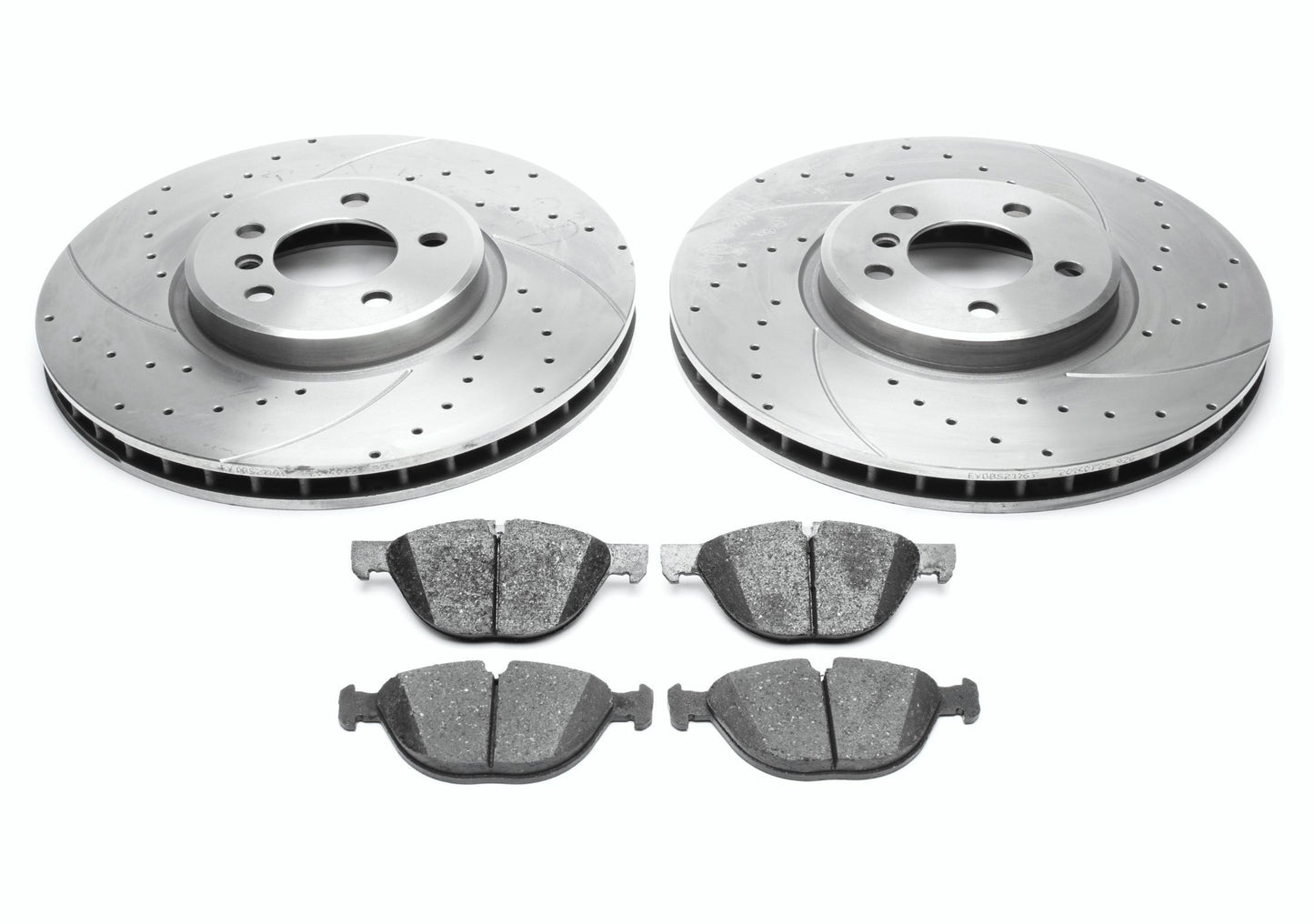 TA Technix Sport Bremsscheiben Satz inkl. Bremsbelagsatz Vorderachse passend für BMW X5 E70/ X6 E71 E72
