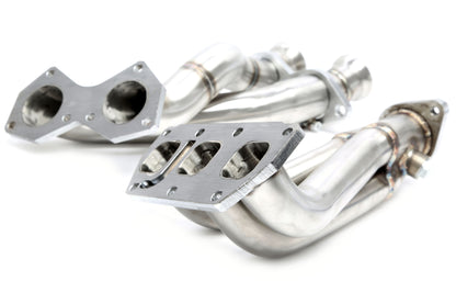TA Technix Fächerkrümmer mit Y-​Pipe (Katersatz) passend für VW Golf IV R32, Audi TT 3.2 VR6