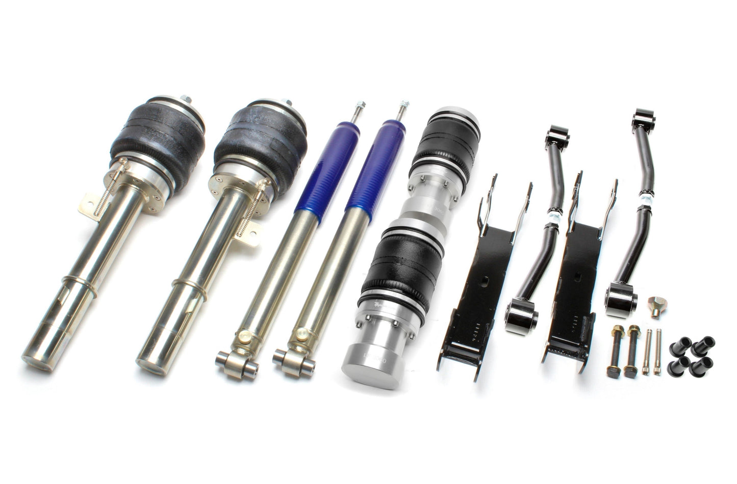 TA Technix härteverstellbarer Luftdämpfersatz passend für BMW 1er Serie E81, E82, E87, E88, 3er Serie E90-​E93