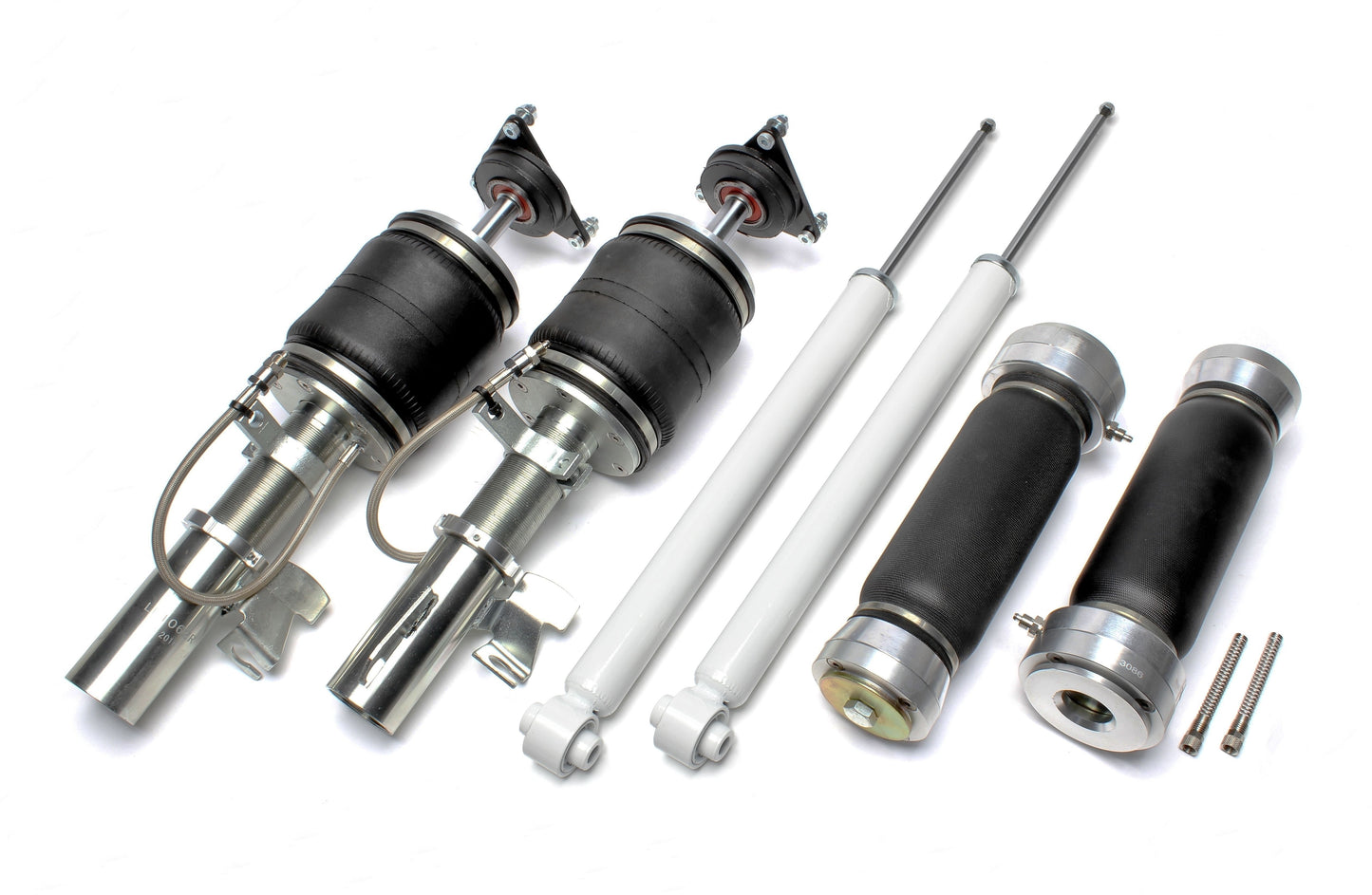 TA Technix Luftfahrwerk mit Airmanagement passend für Ford Focus II, Focus II Cabriolet, Focus C-Max (DA/DB3/DM)/ Mazda 3 ...
