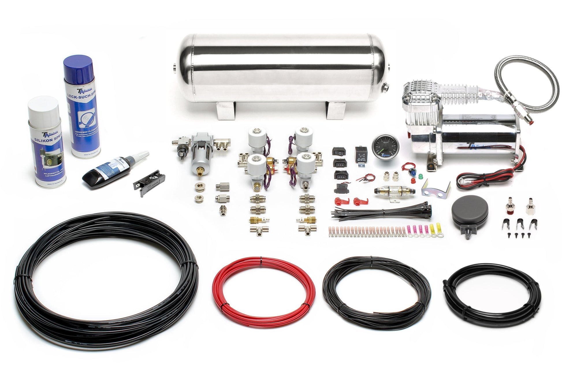 TA Technix Luftfahrwerk passend für Opel Corsa C / Hinterachse-​Dämpfer= M14