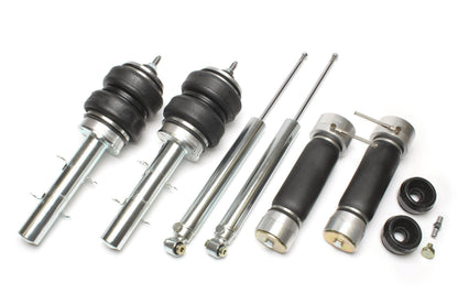 TA Technix /Viair härteverstellbares Luftfahrwerk passend für Audi A3 (8L), TT (8N)/ Seat Leon, Toledo II (1M)/ Skoda Octa...