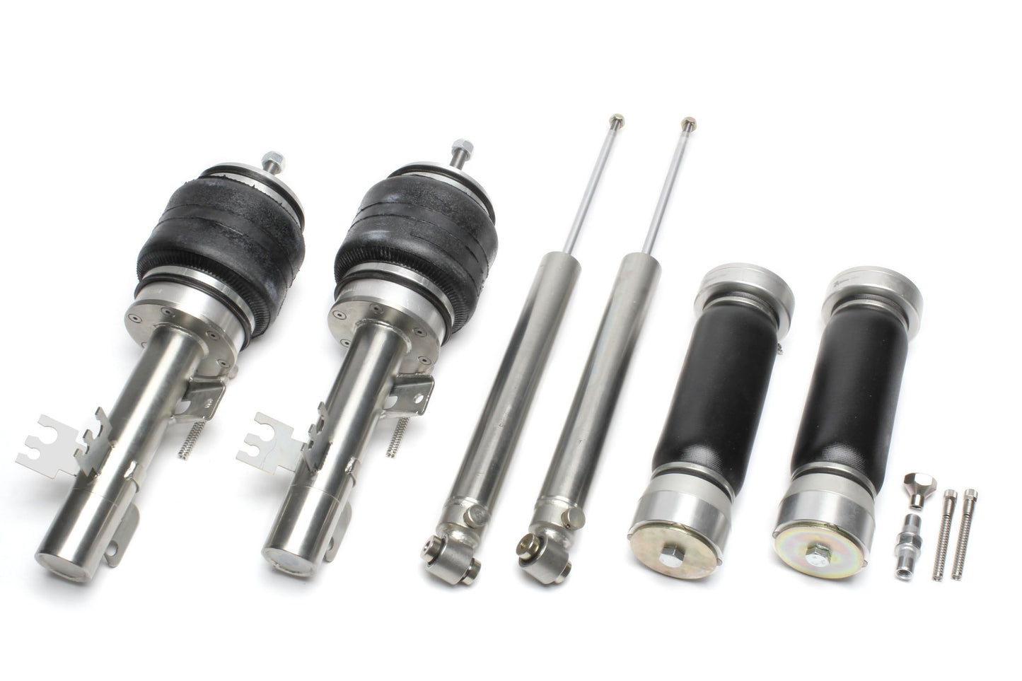 TA Technix härteverstellbares Luftfahrwerk mit Airmanagement passend für Audi A1 (8X)/ Seat Ibiza IV (6J)/ Skoda Fabia III...