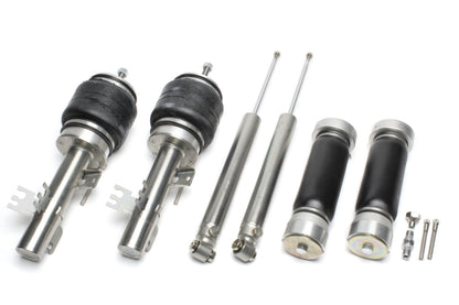 TA Technix /Viair härteverstellbares Luftfahrwerk passend für Audi A1 (8X)/ Seat Ibiza IV (6J)/ Skoda Fabia III (5J)/ VW P...