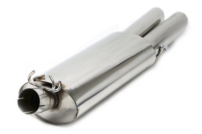 TA Technix Endschalldämpfer 2x76mm aus Rennsportanlage RSG2E276SC passend für VW Golf II