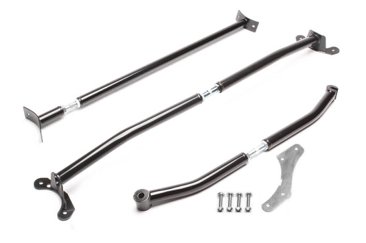 TA Technix Stahl-​Domstreben Kit, schwarz passend für VW Polo IV 6N