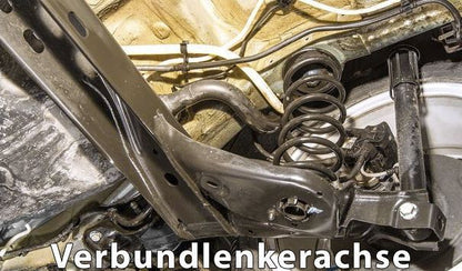 TA Technix Luftdämpfersatz Hinterachse passend für Audi A3 (8L), TT (8N)/ Seat Leon, Toledo II (1M)/ Skoda Octavia (1U)/ V...