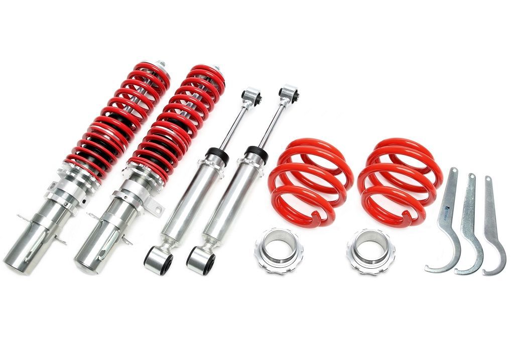 TA Technix Gewindefahrwerk - Deep Version - passend für Audi A3 Quattro (8L), TT Quattro (8N)/ Seat Leon 4x4 (1M)/ Skoda O...