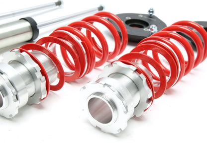 TA Technix Gewindefahrwerk - Deep Version - passend für Audi A2 (8Z)/ Seat Ibiza III (6L)/ Skoda Fabia I-II (6Y/5J)/ VW Fo...