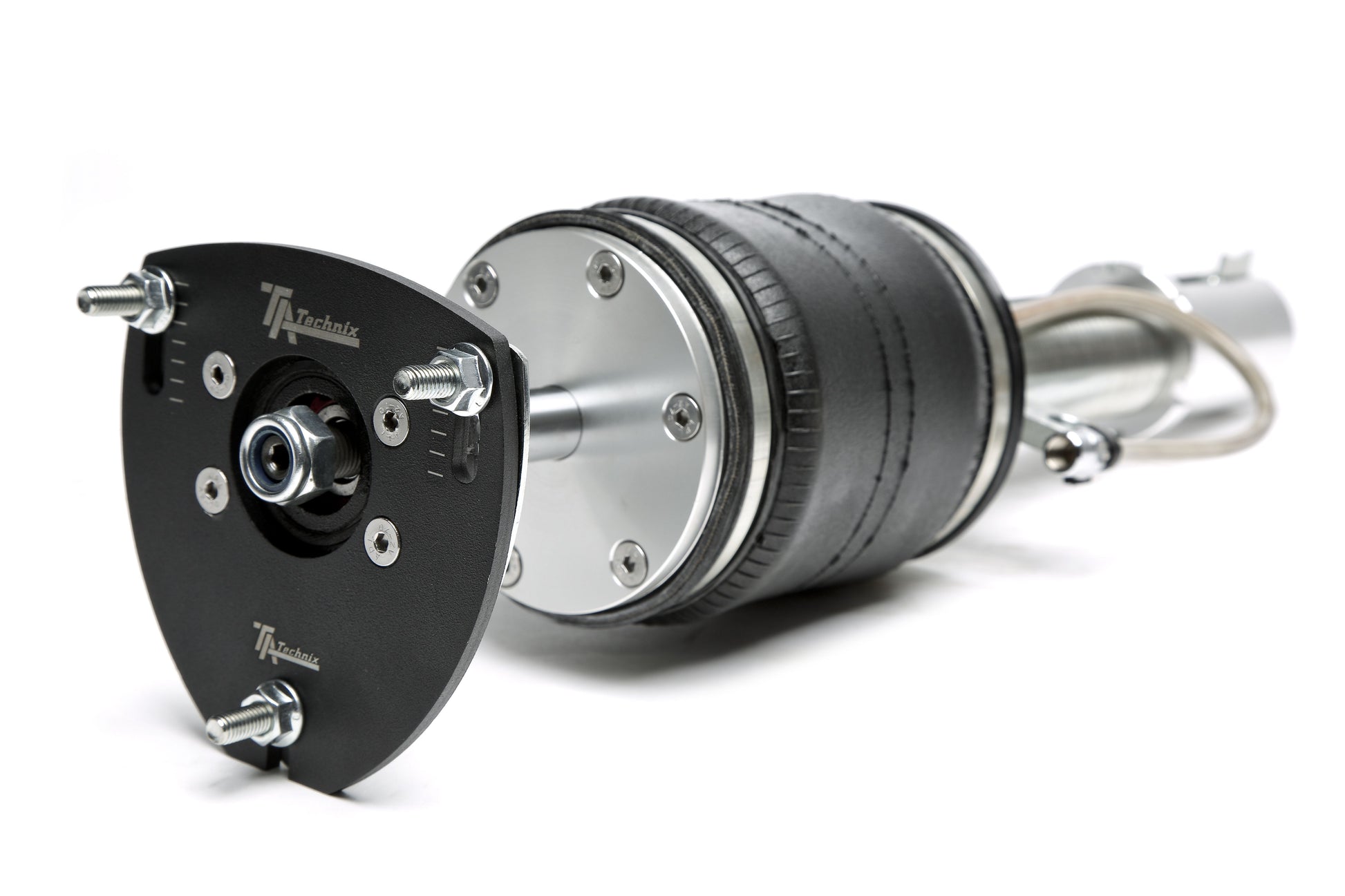 TA Technix Luftdämpfersatz mit Verstellsystem Vorderachse passend für Audi A3, TT / Seat Alhambra, Altea, Leon, Toledo / S...