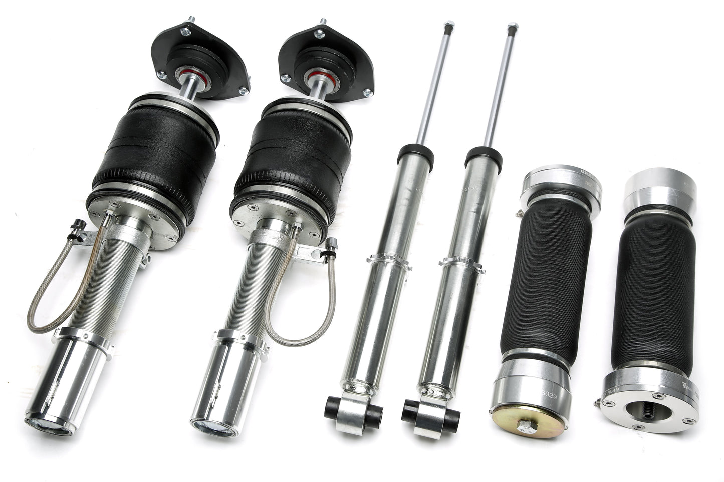 TA Technix Luftdämpfersatz mit Verstellsystem passend für Audi A3 (8V), TT (8J-8S)/ Seat Leon (5F)/ Skoda Octavia (5E), Su...