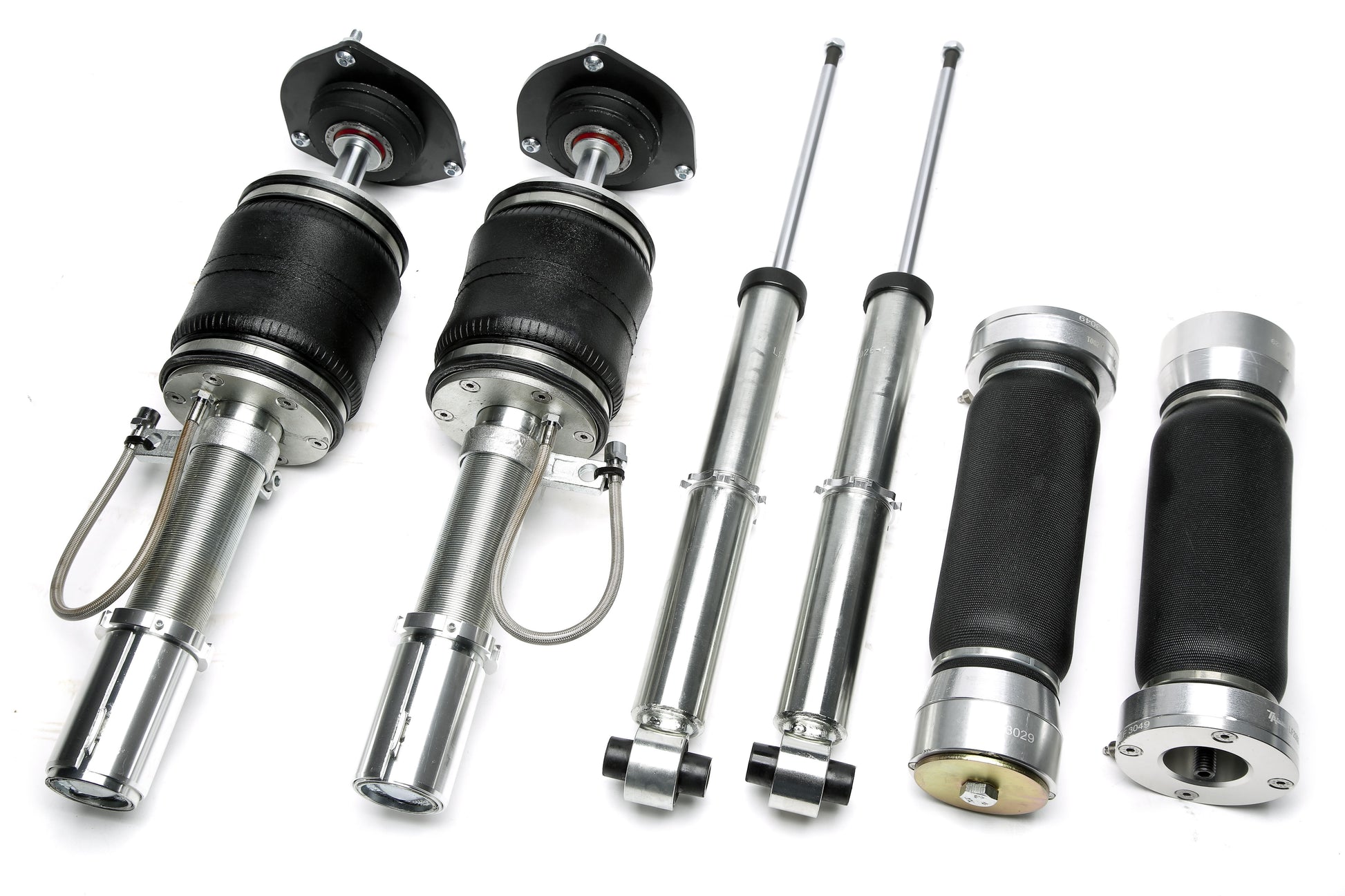 TA Technix Luftdämpfersatz mit Verstellsystem passend für Audi A3 (8V), TT (8J-8S)/ Seat Leon (5F)/ Skoda Octavia (5E), Su...