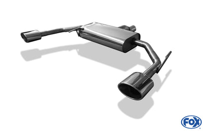 Opel Signum Sportheck Endschalldämpfer Ausgang rechts/links - 140x90 Typ 44 rechts/links