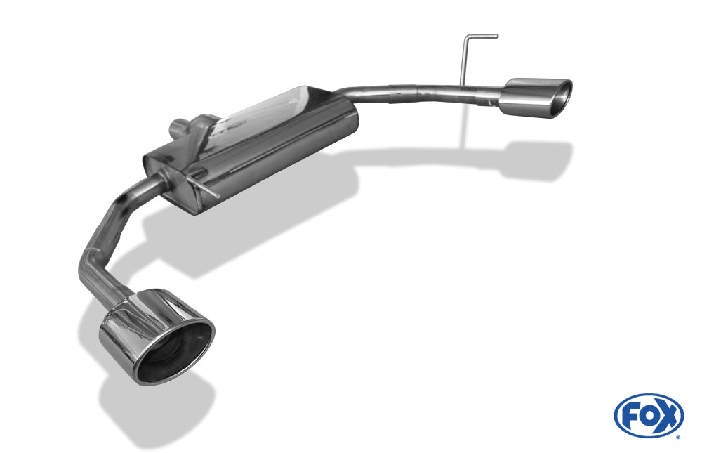 Opel Signum Sportheck Endschalldämpfer Ausgang rechts/links - 140x90 Typ 44 rechts/links