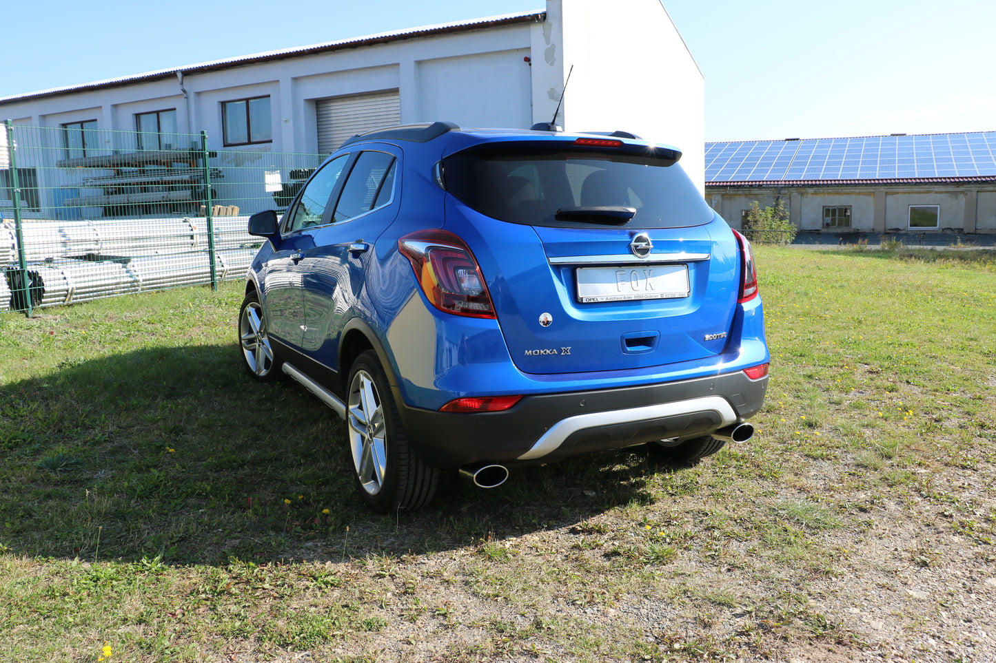 Opel Mokka 4x4 & 4x2 Endschalldämpfer rechts/links - 140x90 Typ 32 rechts/links