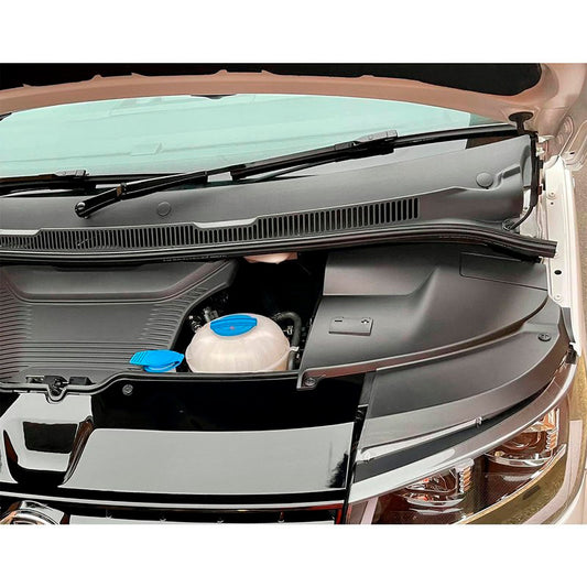 Oneway Batterie- & Scheinwerferabdeckung passend für Volkswagen Transporter T5.1 2010-2015 - Mattschwarz