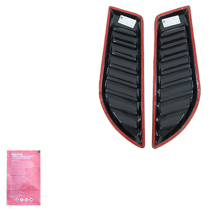 Oneway Motorhaube Lüftungsschlitze Pick-Up 4x4 - Universal - Schwarz glänzend