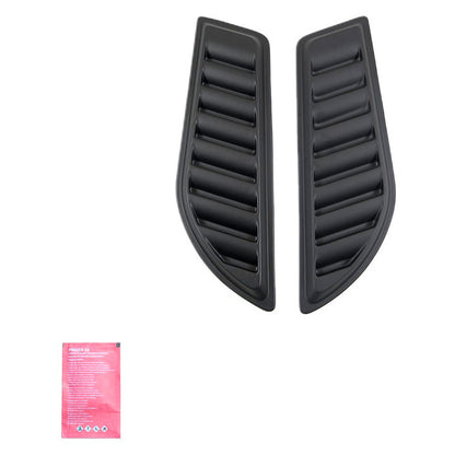 Oneway Motorhaube Lüftungsschlitze Pick-Up 4x4 - Universal - Mattschwarz