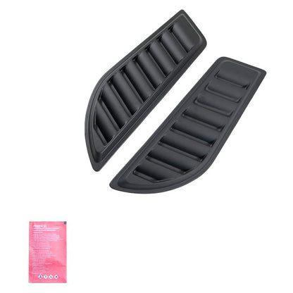 Oneway Motorhaube Lüftungsschlitze Pick-Up 4x4 - Universal - Mattschwarz