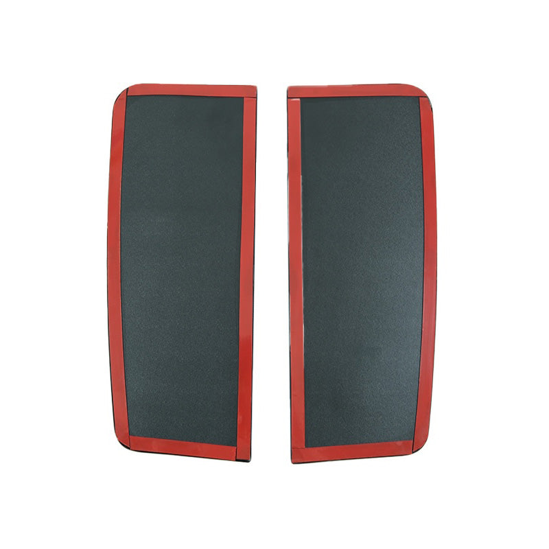 Oneway Lüftungsschlitze passend für Volkswagen Transporter T5.1/T6/T6.1 2010-2022 (Langer Radstand) - Version 2 - Schwarz ...