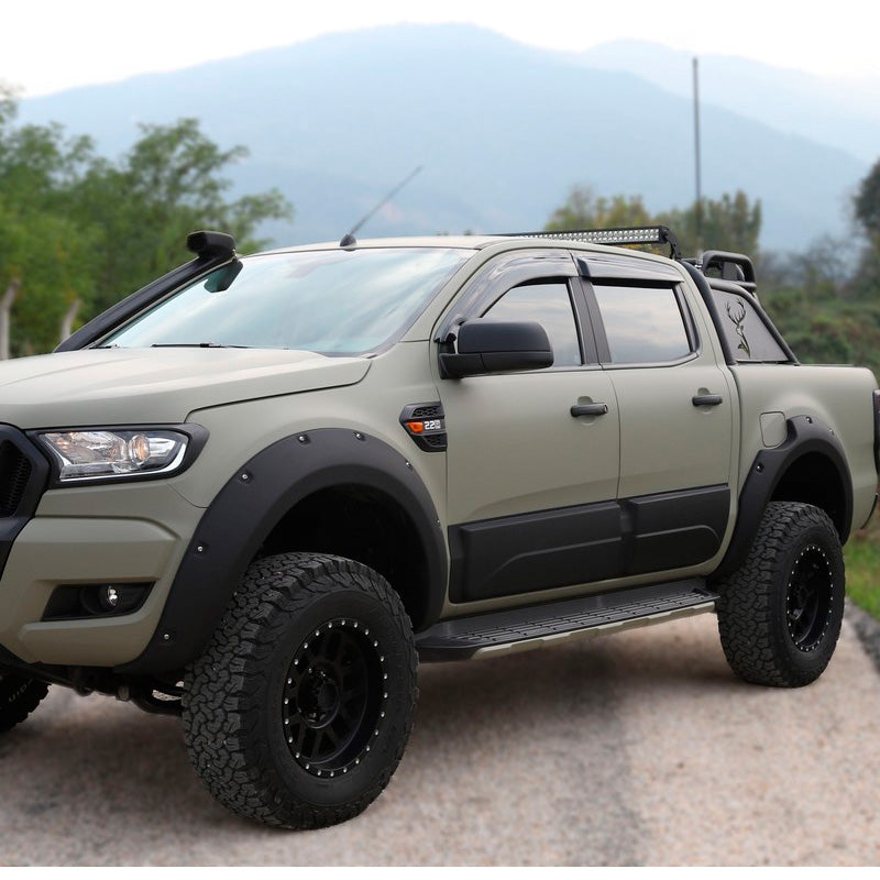Oneway Karosserieverkleidung passend für Ford Ranger T6/T7/T8 2012-2022 - Mattschwarz